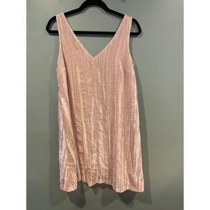 Loft velvet tank dress